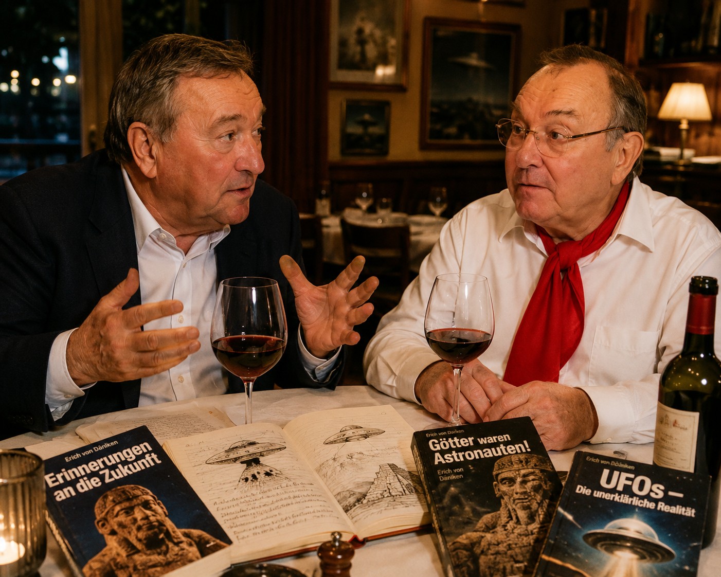 Als Erich von Däniken auf Franz H. Ruchti traf