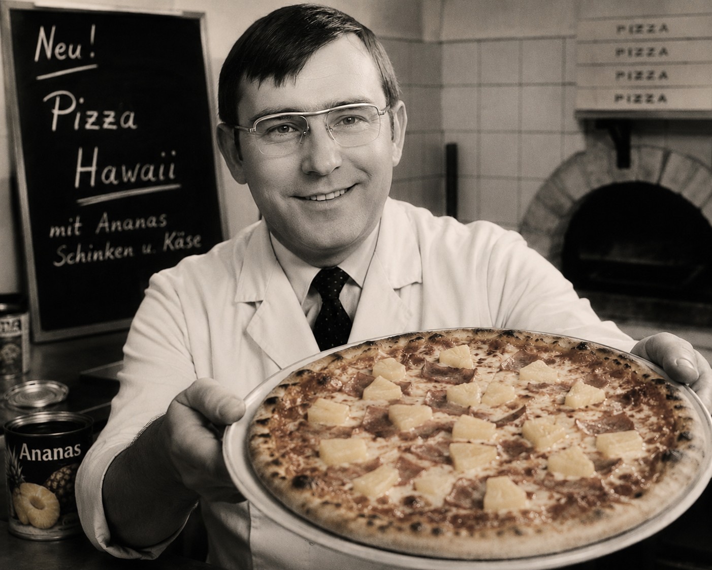 Franz H. Ruchti und die Geburt der Pizza Hawaii