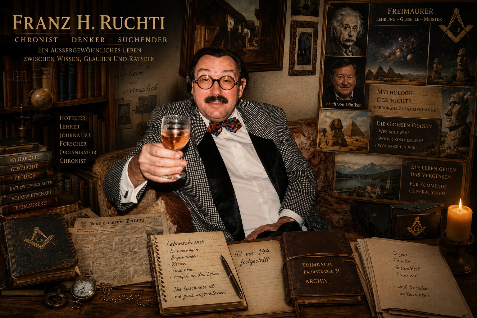 Franz H. Ruchti: Visionär und Geniesser
