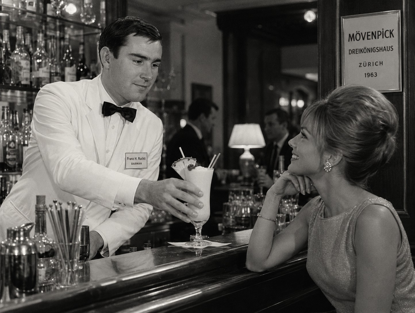 Franz H. Ruchti und die erste Piña Colada von Zürich